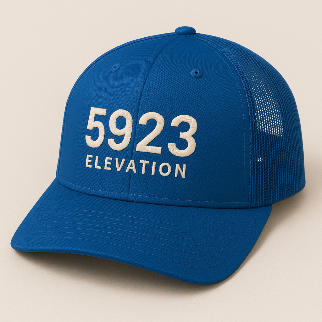Blue Elevation Hat